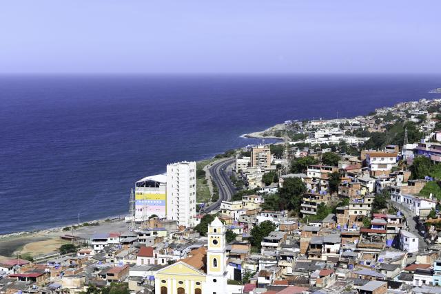 (260112) -- LA GUAIRA, Jan. 12, 2026 (Xinhua) -- Photo taken on Jan. 11, 2026 shows a view of La Guaira, Venezuela. (Xinhua/Ding Hongfa)