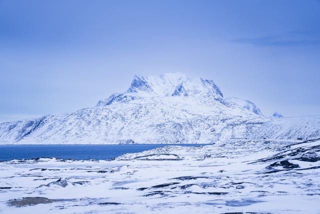 (260120) -- NUUK, Jan. 20, 2026 (Xinhua) -- This photo taken on Jan. 16, 2026 shows a mountain near Nuuk, capital of Greenland, an autonomous territory of Denmark. Greenland, the world's largest island, is a self-governing territory within the Kingdom of Denmark, with Copenhagen retaining control over defense and foreign policy. The United States maintains a military base on the island. Since returning to office in 2025, Trump has repeatedly expressed a desire to "obtain" Greenland.  
  Trump has accelerated his push to acquire the island. On Saturday, Trump announced that the United States would impose a 10 percent tariff from Feb. 1 on goods from Denmark, Norway, Sweden, France, Germany, Britain, the Netherlands and Finland, and raise the levy to 25 percent from the beginning of June unless a deal is reached for the United States to purchase the territory. (Photo by Anders Kongshaug/Xinhua)