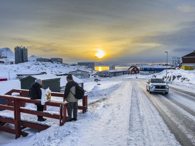 (260120) -- NUUK, Jan. 20, 2026 (Xinhua) -- This photo taken on Jan. 14, 2026 shows the outskirt of Nuuk, capital of Greenland, an autonomous territory of Denmark. Greenland, the world's largest island, is a self-governing territory within the Kingdom of Denmark, with Copenhagen retaining control over defense and foreign policy. The United States maintains a military base on the island. Since returning to office in 2025, Trump has repeatedly expressed a desire to "obtain" Greenland.  
  Trump has accelerated his push to acquire the island. On Saturday, Trump announced that the United States would impose a 10 percent tariff from Feb. 1 on goods from Denmark, Norway, Sweden, France, Germany, Britain, the Netherlands and Finland, and raise the levy to 25 percent from the beginning of June unless a deal is reached for the United States to purchase the territory. (Photo by Anders Kongshaug/Xinhua)