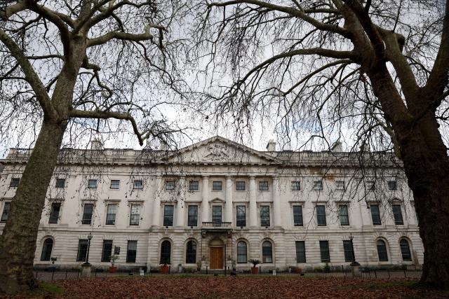 (260120) -- LONDON, Jan. 20, 2026 (Xinhua) -- This photo taken on Jan. 20, 2026 shows the former Royal Mint Court site in the London Borough of Tower Hamlets in London, Britain. The British government announced on Tuesday that it had approved plans for the construction of a new Chinese embassy in London.
   The new embassy is scheduled to be built on the former Royal Mint Court site in the London Borough of Tower Hamlets. (Xinhua/Li Ying)