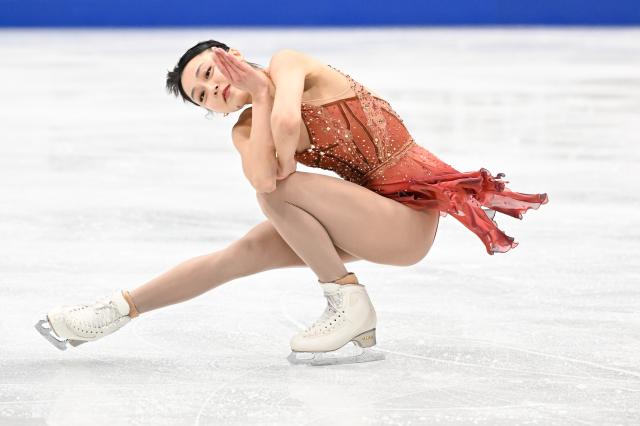 (260122) -- BEIJING, Jan. 22, 2026 (Xinhua) -- Zhu Yi of China performs during the women's short program at the ISU Four Continents Figure Skating Championships in Beijing, China, Jan. 22, 2026. (Xinhua/Ju Huanzong)