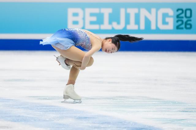 (260124) -- BEIJING, Jan. 24, 2026 (Xinhua) -- Nakai Ami of Japan performs during the women's free skating at the ISU Four Continents Figure Skating Championships in Beijing, China, Jan. 23, 2026. (Xinhua/Xie Han)