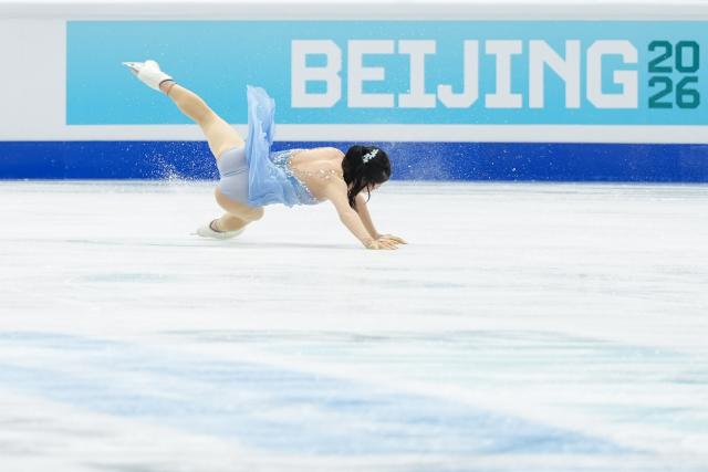 (260124) -- BEIJING, Jan. 24, 2026 (Xinhua) -- Nakai Ami of Japan performs during the women's free skating at the ISU Four Continents Figure Skating Championships in Beijing, China, Jan. 23, 2026. (Xinhua/Xie Han)
