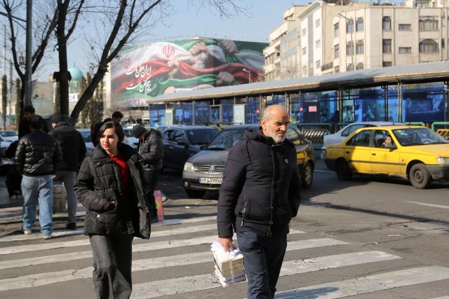 (260124) -- TEHRAN, Jan. 24, 2026 (Xinhua) -- This photo taken on Jan. 24, 2026 shows a street view in Tehran, Iran. (Xinhua)