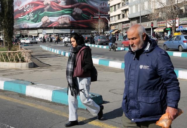 (260124) -- TEHRAN, Jan. 24, 2026 (Xinhua) -- This photo taken on Jan. 24, 2026 shows a street view in Tehran, Iran. (Xinhua)