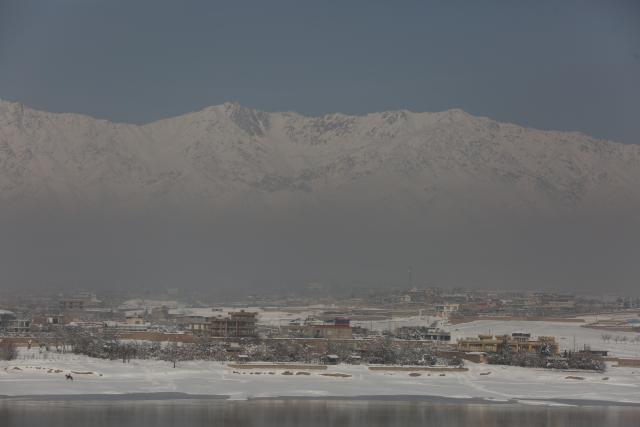(260125) -- KABUL, Jan. 25, 2026 (Xinhua) -- This photo taken on Jan. 25, 2026 shows a view of a snow-covered area in Paghman district, Kabul, Afghanistan. At least 61 people were killed and 110 others injured due to heavy snowfall and rains across Afghanistan on Wednesday and Thursday, the National Disaster Management Authority (NDMA) said in a statement on Saturday.
   In addition to the human losses, the storms have completely or partially destroyed 458 homes, the NDMA added. (Photo by Saifurahman Safi/Xinhua)