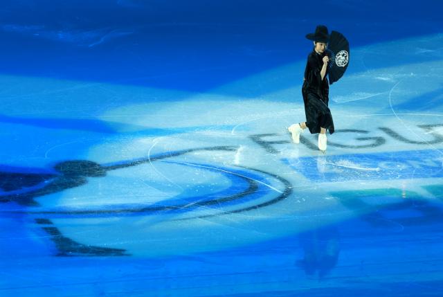 (260125) -- BEIJING, Jan. 25, 2026 (Xinhua) -- Lee Haein of South Korea performs during the gala exhibition at the ISU Four Continents Figure Skating Championships in Beijing, China, Jan. 25, 2026. (Xinhua/Zhang Chenlin)