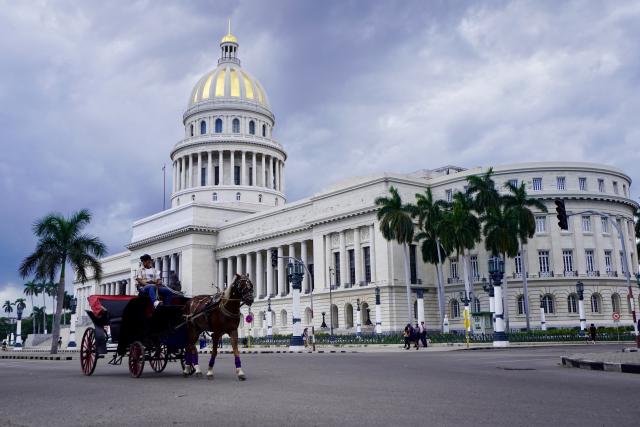 (260126) -- HAVANA, Jan. 26, 2026 (Xinhua) -- Photo taken on Jan. 26, 2026 shows the Cuban capitol building in Havana, Cuba. (Xinhua/Jiang Biao)