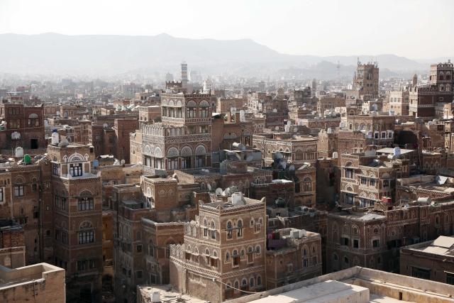 (260203) -- SANAA, Feb. 3, 2026 (Xinhua) -- Photo taken on Feb. 3, 2026 shows historical buildings in the UNESCO-listed Old City of Sanaa, Yemen. Yemen's UNESCO-listed Old City of Sanaa is home to over 6,000 unique multi-story mud-brick structures dating back 2,500 years. (Photo by Mohammed Mohammed/Xinhua)
