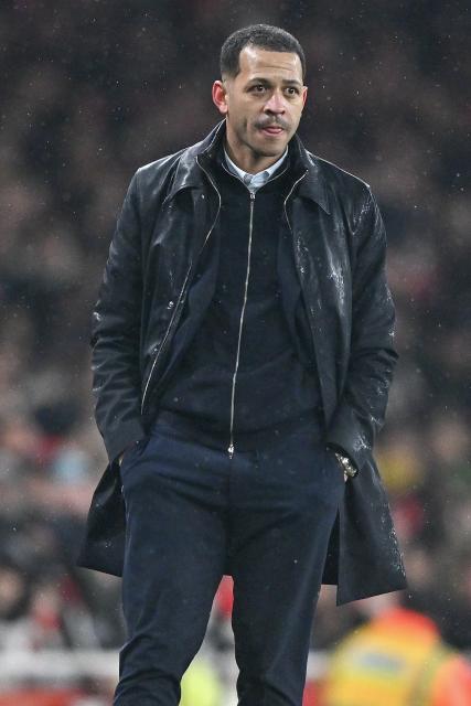 (260204) -- LONDON, Feb. 4, 2026 (Xinhua) -- Liam Rosenior, manager of Chelsea, reacts during the English Football League Cup semifinal second leg match between Arsenal and Chelsea in London, Britain, Feb. 3, 2026. (Xinhua)
FOR EDITORIAL USE ONLY. NOT FOR SALE FOR MARKETING OR ADVERTISING CAMPAIGNS. NO USE WITH UNAUTHORIZED AUDIO, VIDEO, DATA, FIXTURE LISTS, CLUB/LEAGUE LOGOS OR "LIVE" SERVICES. ONLINE IN-MATCH USE LIMITED TO 45 IMAGES, NO VIDEO EMULATION. NO USE IN BETTING, GAMES OR SINGLE CLUB/LEAGUE/PLAYER PUBLICATIONS.