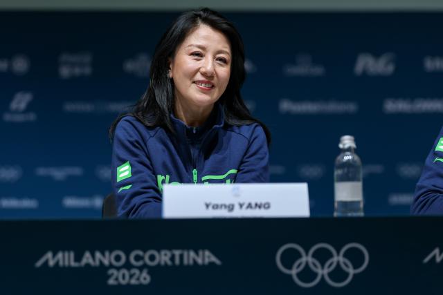 (260205) -- MILAN, Feb. 5, 2026 (Xinhua) -- World Anti-Doping Agency (WADA) Vice-President Yang Yang attends a press conference at the main press center of the Milan-Cortina 2026 Olympic Winter Games, in Milan, Italy, on Feb. 5, 2026. (Xinhua/Zhang Cheng)