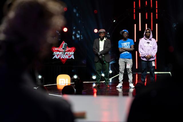 (260206) -- NAIROBI, Feb. 6, 2026 (Xinhua) -- Finalists listen to the judges' feedback during the finals of Sing for Africa, a Chinese-supported musical talent show in Nairobi, Kenya, Dec. 30, 2025.
  Fanuel Mulwa was over the moon after outperforming dozens of contestants to win Sing for Africa, a Chinese-supported musical talent show launched in Nairobi, Kenya's capital, in November 2025.
   The artist competed in every episode of the contest, impressing judges with his smooth vocals, confidence, and commanding stage presence.
   "The experience was good, and the artists were highly competitive. During the auditions, I performed a song called Kwaheri -- the Swahili word for goodbye -- as a way of moving on from a previous heartbreak," Mulwa told Xinhua ahead of the finals.
   Meeting local music legends during auditions at a studio in Nairobi was uplifting, he said, adding that encouragement from judges pushed him to refine his craft and aim for victory in a contest that captivated audiences in Kenya and beyond.
   Mulwa said the experience sharpened his songwriting skills, and he plans to use the prize money of one million Kenyan shillings (about 7,700 U.S. dollars) to set up a studio to nurture the next generation of musical talent in the country.
    TO GO WITH "Feature: Chinese-backed musical talent show unlocks creative genius of Kenyan youth" (Xinhua/Xie Jianfei)