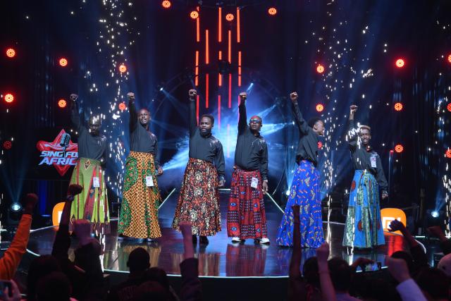 (260206) -- NAIROBI, Feb. 6, 2026 (Xinhua) -- Singers perform during the finals of Sing for Africa, a Chinese-supported musical talent show in Nairobi, Kenya, Dec. 29, 2025.
  Fanuel Mulwa was over the moon after outperforming dozens of contestants to win Sing for Africa, a Chinese-supported musical talent show launched in Nairobi, Kenya's capital, in November 2025.
   The artist competed in every episode of the contest, impressing judges with his smooth vocals, confidence, and commanding stage presence.
   "The experience was good, and the artists were highly competitive. During the auditions, I performed a song called Kwaheri -- the Swahili word for goodbye -- as a way of moving on from a previous heartbreak," Mulwa told Xinhua ahead of the finals.
   Meeting local music legends during auditions at a studio in Nairobi was uplifting, he said, adding that encouragement from judges pushed him to refine his craft and aim for victory in a contest that captivated audiences in Kenya and beyond.
   Mulwa said the experience sharpened his songwriting skills, and he plans to use the prize money of one million Kenyan shillings (about 7,700 U.S. dollars) to set up a studio to nurture the next generation of musical talent in the country.
    TO GO WITH "Feature: Chinese-backed musical talent show unlocks creative genius of Kenyan youth" (Xinhua/Yang Guang)