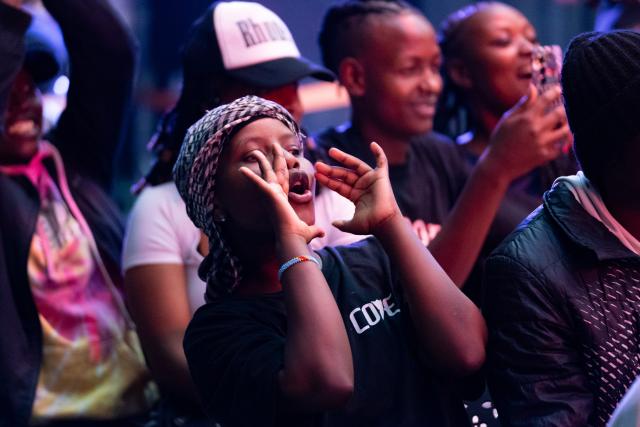 (260206) -- NAIROBI, Feb. 6, 2026 (Xinhua) -- People watch performances during the finals of Sing for Africa, a Chinese-supported musical talent show in Nairobi, Kenya, Dec. 29, 2025.
  Fanuel Mulwa was over the moon after outperforming dozens of contestants to win Sing for Africa, a Chinese-supported musical talent show launched in Nairobi, Kenya's capital, in November 2025.
   The artist competed in every episode of the contest, impressing judges with his smooth vocals, confidence, and commanding stage presence.
   "The experience was good, and the artists were highly competitive. During the auditions, I performed a song called Kwaheri -- the Swahili word for goodbye -- as a way of moving on from a previous heartbreak," Mulwa told Xinhua ahead of the finals.
   Meeting local music legends during auditions at a studio in Nairobi was uplifting, he said, adding that encouragement from judges pushed him to refine his craft and aim for victory in a contest that captivated audiences in Kenya and beyond.
   Mulwa said the experience sharpened his songwriting skills, and he plans to use the prize money of one million Kenyan shillings (about 7,700 U.S. dollars) to set up a studio to nurture the next generation of musical talent in the country.
    TO GO WITH "Feature: Chinese-backed musical talent show unlocks creative genius of Kenyan youth" (Xinhua/Xie Jianfei)