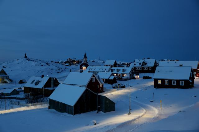 (260207) -- NUUK, Feb. 7, 2026 (Xinhua) -- This photo taken on Feb. 6, 2026 shows the scenery in Nuuk, Greenland, an autonomous territory of Denmark. (Xinhua/Li Ying)