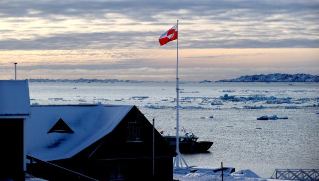 (260207) -- NUUK, Feb. 7, 2026 (Xinhua) -- This photo taken on Feb. 6, 2026 shows the scenery in Nuuk, Greenland, an autonomous territory of Denmark. (Xinhua/Li Ying)