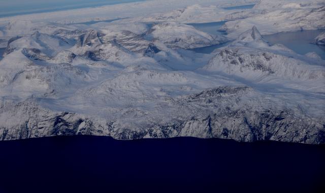 (260207) -- NUUK, Feb. 7, 2026 (Xinhua) -- An aerial photo taken on Feb. 6, 2026 shows the scenery in Greenland, an autonomous territory of Denmark. (Xinhua/Li Ying)