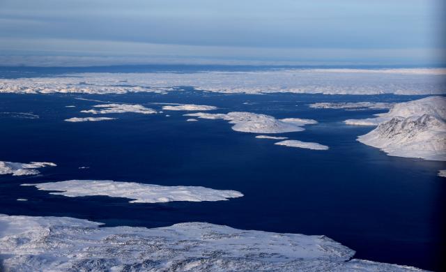 (260207) -- NUUK, Feb. 7, 2026 (Xinhua) -- An aerial photo taken on Feb. 6, 2026 shows the scenery in Greenland, an autonomous territory of Denmark. (Xinhua/Li Ying)