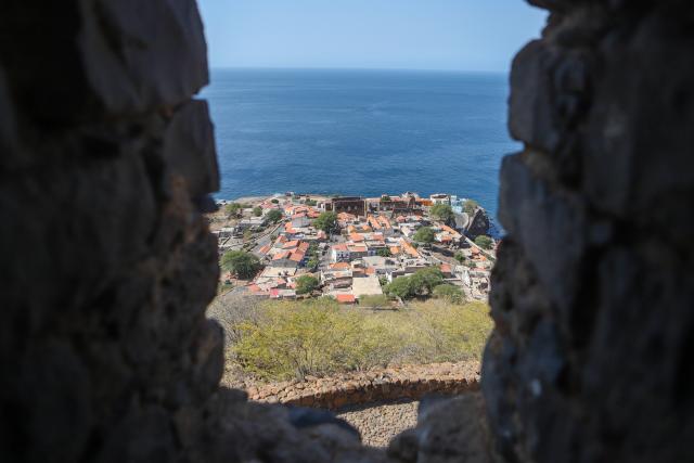 (260208) -- CIDADE VELHA, Feb. 8, 2026 (Xinhua) -- This photo taken on Feb. 7, 2026 shows a view of Cidade Velha, Cape Verde. (Photo by Elton Monteiro/Xinhua)