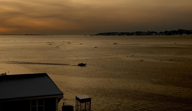 (260211) -- NUUK, Feb. 11, 2026 (Xinhua) -- This photo taken on Feb. 7, 2026 shows the scenery of Nuuk, Greenland, an autonomous territory of Denmark. (Xinhua/Li Ying)