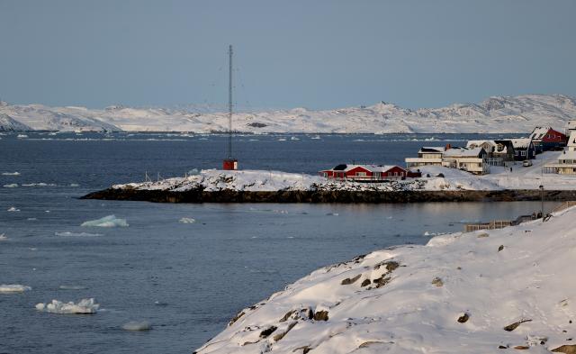 (260211) -- NUUK, Feb. 11, 2026 (Xinhua) -- This photo taken on Feb. 7, 2026 shows the scenery of Nuuk, Greenland, an autonomous territory of Denmark. (Xinhua/Li Ying)