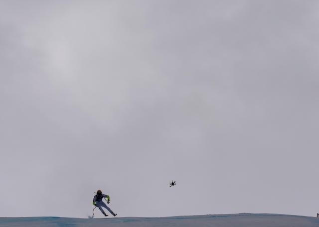 (260211) -- BORMIO, Feb. 11, 2026 (Xinhua) -- Anton Grammel of Germany competes during the alpine skiing men's Super-G at the Milan-Cortina 2026 Olympic Winter Games in Bormio, Italy, Feb. 11, 2026. (Xinhua/Hu Huhu)