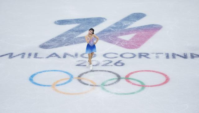 (260219) -- MILAN, Feb. 19, 2026 (Xinhua) -- Nakai Ami of Japan competes during the free skating match of figure skating women single skating at the Milan-Cortina 2026 Olympic Winter Games in Milan, Italy, Feb. 19, 2026. (Xinhua/Xue Yuge)