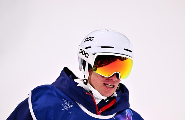 (260221) -- LIVIGNO, Feb. 21, 2026 (Xinhua) -- Alex Ferreira of the United States competes during the freestyle skiing men's freeski halfpipe final at the Milan-Cortina 2026 Olympic Winter Games in Livigno, Italy, Feb. 20, 2026. (Xinhua/Zhang Hongxiang)