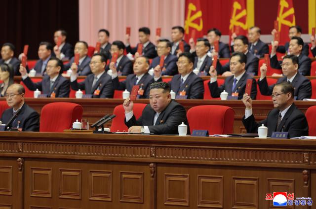 (260224) -- BEIJING, Feb. 24, 2026 (Xinhua) -- The Ninth Congress of the Workers' Party of Korea (WPK), the ruling party of the Democratic People's Republic of Korea has elected Kim Jong Un as the party's general secretary, the official Korean Central News Agency (KCNA) reported on Feb. 23, 2026. (KCNA/Handout via Xinhua)