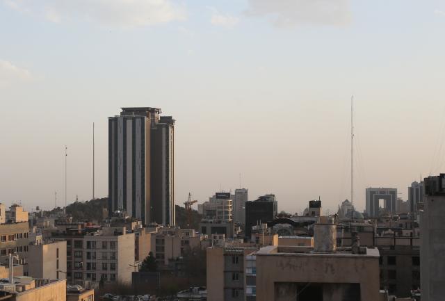 (260228) -- TEHRAN, Feb. 28, 2026 (Xinhua) -- This photo taken on Feb. 28, 2026 shows a view of downtown Tehran, Iran. Iran has closed its airspace as Israel and the United States launched attacks. (Xinhua/Shadati)