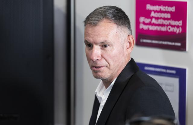 (260302) -- SYDNEY, March 2, 2026 (Xinhua) -- Head coach of Chinese national women's football team Ante Milicic attends Team China's press conference of Women's Asian Cup at Western Sydney Stadium in Sydney, Australia, March 2, 2026. (Photo by Hu Jingchen/Xinhua)