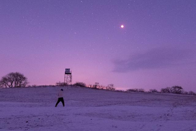 (260303) -- BEIJING, March 3, 2026 (Xinhua) -- The moon is seen during a total lunar eclipse over Daqing City, northeast China's Heilongjiang Province, March 3, 2026. Tuesday marked the Lantern Festival, which falls on the 15th day of the first month of the Chinese lunar calendar. This year's festival coincided with a total lunar eclipse. (Photo by Liu Dapeng/Xinhua)