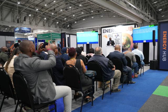 (260303) -- CAPE TOWN, March 3, 2026 (Xinhua) -- People attend a seminar at the Africa Energy Indaba 2026 in Cape Town, South Africa, March 3, 2026. The Africa Energy Indaba 2026 opened Tuesday in Cape Town with a focus on advancing Africa's industrial transformation through energy reform, infrastructure expansion, and regional integration.
   TO GO WITH "Africa Energy Indaba 2026 opens in Cape Town with focus on industrial transformation" (Xinhua/Wang Lei)