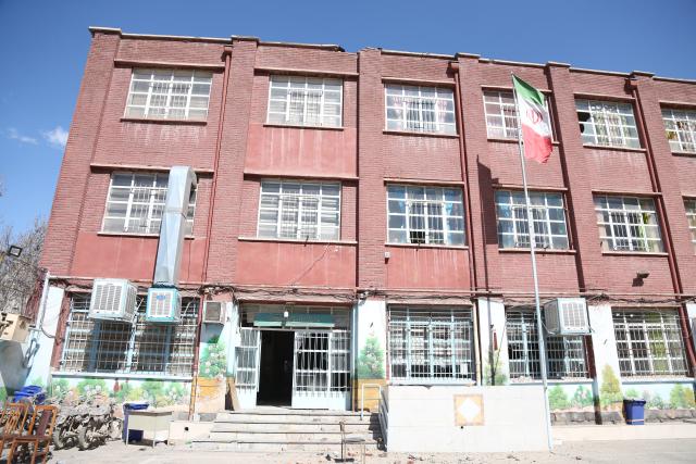 (260304) -- TEHRAN, March 4, 2026 (Xinhua) -- This photo taken on March 3, 2026 shows an exterior view of Shahid Mahallati School in Tehran, Iran.
  The school was damaged in the ongoing joint military campaign by the United States and Israel. (Xinhua/Shadati)
