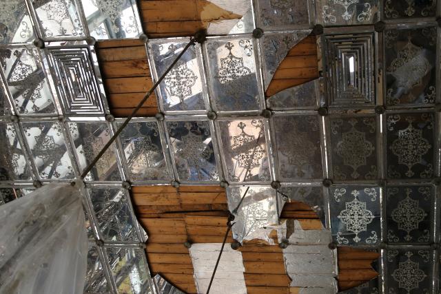 (260305) -- TEHRAN, March 5, 2026 (Xinhua) -- This photo taken on March 3, 2026 shows a view of the damaged Golestan Palace in Tehran, Iran. The Golestan Palace, a UNESCO World Heritage Site, was partially damaged in air raids during U.S. and Israeli strikes on Iran. (Xinhua)