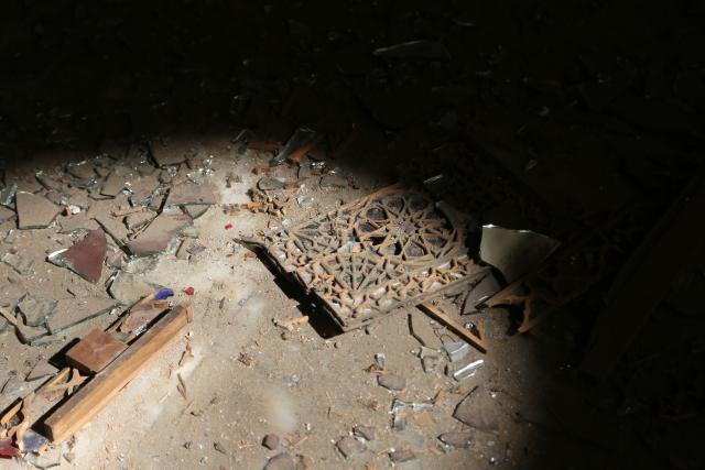 (260305) -- TEHRAN, March 5, 2026 (Xinhua) -- This photo taken on March 3, 2026 shows a view of the damaged Golestan Palace in Tehran, Iran. The Golestan Palace, a UNESCO World Heritage Site, was partially damaged in air raids during U.S. and Israeli strikes on Iran. (Xinhua)