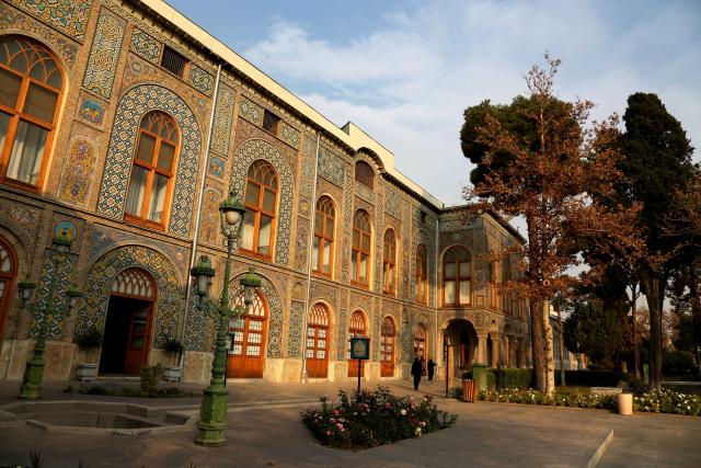 (260305) -- TEHRAN, March 5, 2026 (Xinhua) -- This file photo taken on Dec. 12, 2022 shows a view of the Golestan Palace in Tehran, Iran. The Golestan Palace, a UNESCO World Heritage Site, was partially damaged in air raids during U.S. and Israeli strikes on Iran. (Xinhua/Shadati)