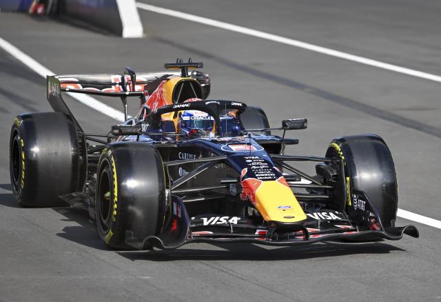 (260313) -- SHANGHAI, March 13, 2026 (Xinhua) -- Red Bull Racing's Max Verstappen of the Netherlands competes during the Sprint Qualifying of Formula One Chinese Grand Prix at Shanghai International Circuit in Shanghai, China, March 13, 2026. (Xinhua/Chen Haoming)