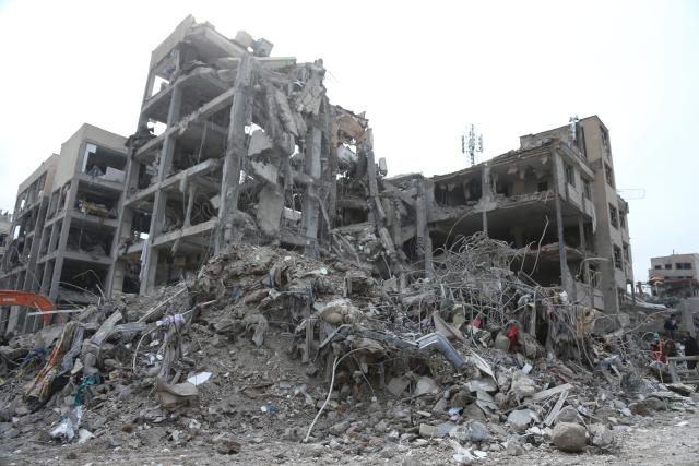 (260314) -- TEHRAN, March 14, 2026 (Xinhua) -- This photo taken on March 12, 2026 shows destroyed houses in Tehran, Iran. (Xinhua/Shadati)