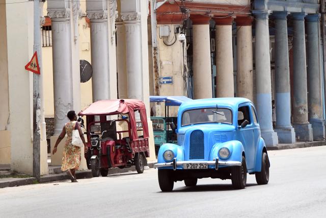 (260708) -- HAVANA, July 8, 2026 (Xinhua) -- A man drives a vintage car along a street, in Havana, capital of Cuba, on July 8, 2026. Cuban Foreign Minister Bruno Rodriguez on Tuesday accused the U.S. government of carrying out "multidimensional, non-conventional warfare" against Cuba, which he said has lasted for almost seven decades and "become ever crueler and more ruthless during the last seven months."
The cumulative damage caused by the U.S. blockade since it was first imposed amounts to 178.7 billion U.S. dollars at current prices, according to Rodriguez. (Photo by Joaquin Hernandez/Xinhua)