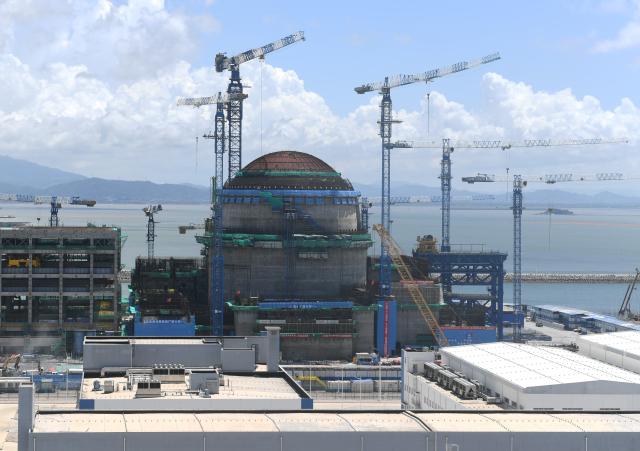 (260709) -- FUZHOU, July 9, 2026 (Xinhua) -- A drone photo taken on July 7, 2026 shows the construction site of the unit 3 of the Zhangzhou nuclear power project in Yunxiao County, southeast China's Fujian Province.
  The province of Fujian is rich in high-quality clean energy resources like wind power, solar energy, hydro power and nuclear power.
   In recent years, Fujian has relied on its local clean energy endowment and geographical advantages to build its smart new power grids and develop the region as a major clean energy hub in southeast China. 
    It has accelerated the construction of power transmission channels, steadily upgraded urban and rural distribution networks, promoted the construction of smart micro-grids, continuously revitalized its clean energy advantages, and consolidated the foundation of energy security through the construction of smart new power grids. (Xinhua/Lin Shanchuan)