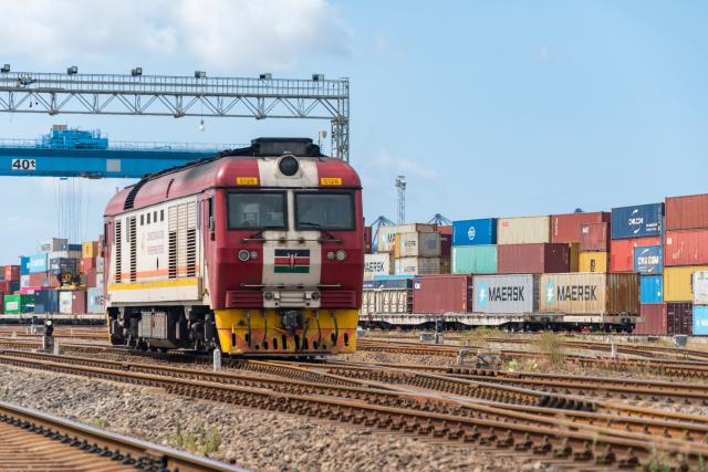 (260713) -- MOMBASA, July 13, 2026 (Xinhua) -- A freight locomotive bound for Nairobi leaves a depot at Port Reitz Station on the Mombasa-Nairobi Standard Gauge Railway (SGR) in Mombasa, Kenya, July 9, 2026.
  Effective May 1, China has implemented a zero-tariff policy on products from 53 African countries with which it maintains diplomatic relations.
  According to the Africa Star Railway Operation Company, Kenya's Standard Gauge Railway (SGR) operated a total of 3,931 freight trains in the first half of 2026, transporting 4.278 million tonnes of cargo, with average daily cargo volume up 12.3 percent year on year. Container shipments from Nairobi to Mombasa rose sharply in May and June following the implementation of the zero-tariff policy, increasing by about 44 percent compared with the average monthly volume recorded earlier this year. (Xinhua/Xie Jianfei)