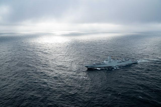(260713) -- QINGDAO, July 13, 2026 (Xinhua) -- Chinese guided-missile destroyer Anshan sails towards the designated sea area during the maritime phase of the "Joint Sea-2026" exercise between China and Russia, July 10, 2026. The "Joint Sea-2026" exercise between China and Russia concluded at a military port in Qingdao in east China's Shandong Province Monday, with all planned exercise missions finished.
   Launched on July 6, the "Joint Sea-2026" is the twelfth in the series dating back to 2012. (Photo by Cheng Jiahao/Xinhua)