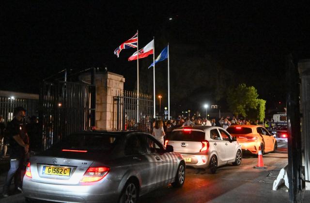 (260715) -- GIBRALTAR, July 15, 2026 (Xinhua) -- Vehicles move across the land border port between Gibraltar and Spain on July 15, 2026. The European Union (EU) and Britain on Tuesday formally signed an agreement in respect of Gibraltar in Brussels, removing routine checks at the land border between Gibraltar and Spain. 
   Under the agreement, the movement of goods and workers between Gibraltar and Spain will be significantly facilitated, boosting economic links between Gibraltar and the EU. (Xinhua/Cheng Min)