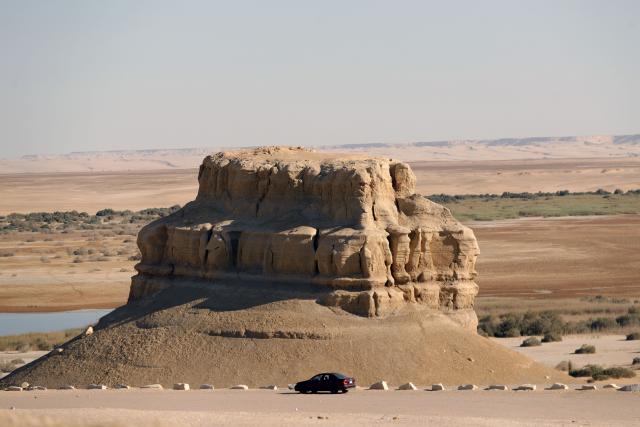 (260718) -- FAYOUM, July 18, 2026 (Xinhua) -- This photo taken on July 18, 2026 shows the scenery in Fayoum, Egypt. (Xinhua/Ahmed Gomaa)