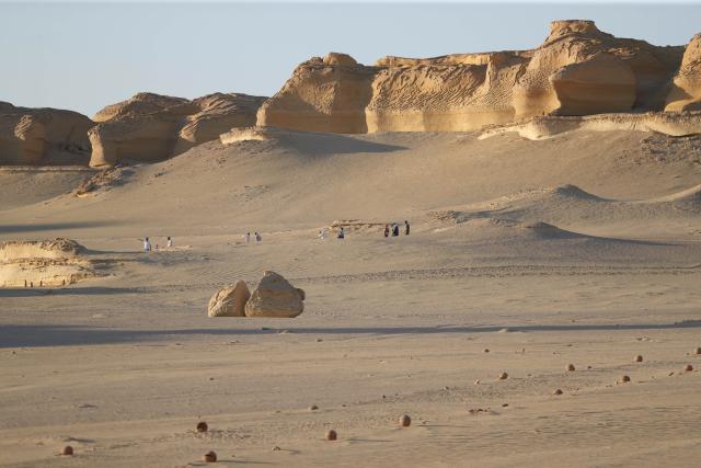 (260718) -- FAYOUM, July 18, 2026 (Xinhua) -- This photo taken on July 18, 2026 shows the scenery in Fayoum, Egypt. (Xinhua/Ahmed Gomaa)
