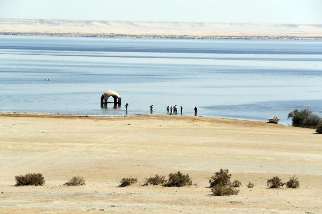 (260718) -- FAYOUM, July 18, 2026 (Xinhua) -- This photo taken on July 18, 2026 shows the scenery in Fayoum, Egypt. (Xinhua/Ahmed Gomaa)