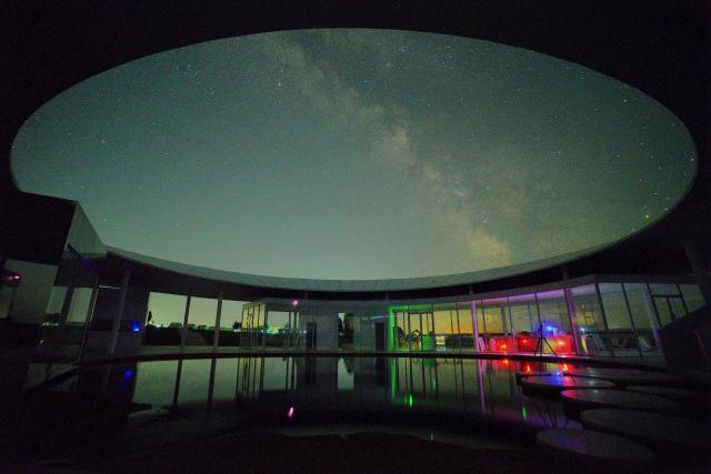 (260721) -- QIQIHAR, July 21, 2026 (Xinhua) -- This photo taken on July 16, 2026 shows the Milky Way above the Mongolian Autonomous County of Dorbod, Daqing City, northeast China's Heilongjiang Province. (Photo by Zeng Dong/Xinhua)