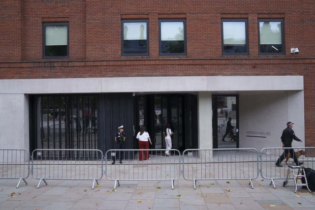 (260724) -- MANCHESTER, July 24, 2026 (Xinhua) -- This photo taken on July 24, 2026 shows the Heron House where No10 North is located in Manchester, Britain. British Prime Minister Andy Burnham on Thursday began working from a new government office in Manchester, dubbed "No10 North," as part of his plan to shift economic decision-making away from Westminster and devolve more powers to local authorities.
   Located at Heron House in central Manchester, the office will serve as the government's new "situation room for growth," coordinating work on local economic development and devolution, according to a government statement. (Photo by Jon Super/Xinhua)