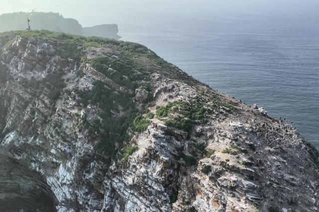(260730) -- DALIAN, July 30, 2026 (Xinhua) -- An aerial drone photo shows part of the Changshan Archipelago in Dalian, northeast China's Liaoning Province, July 28, 2026. On Monday, the 48th session of the UNESCO World Heritage Committee in Busan, the Republic of Korea, approved the boundary modification of the Migratory Bird Sanctuaries along the Coast of Yellow Sea-Bohai Gulf of China, officially incorporating the Changshan Archipelago into the World Heritage list.
  This marks another expansion of the World Natural Heritage site following its previous expansion in 2024, further improving the integrity of the migratory bird sanctuaries series, according to the National Forestry and Grassland Administration.
  The Changshan Archipelago in Dalian, northeast China's Liaoning Province, sits on the only sea route of the East Asian-Australasian Flyway, and it serves as a critical energy supply stop for tens of millions of migratory birds during their cross-Bohai Sea migration.
  The newly added heritage section covers more than 4,900 hectares. The region is rich in biological resources, with over 140 recorded bird species. (Xinhua/Pan Yulong)